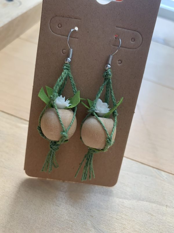 Plant Hanger Earrings