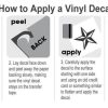 how to apply decal