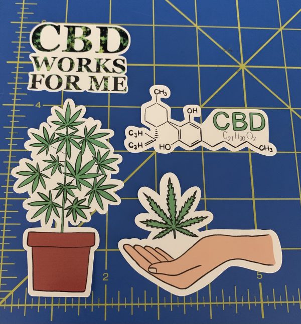CBD Sticker Pack