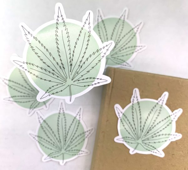Canna Leaf Sticker Pack